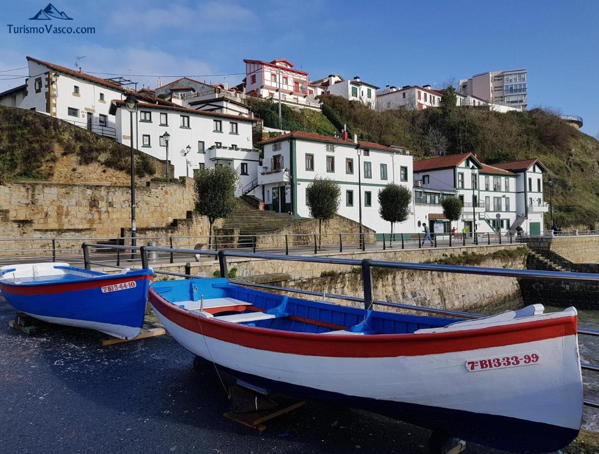 Confortable Piso En El Puerto Viejo De Algorta, A 7 Min De La Playa Getxo Eksteriør billede